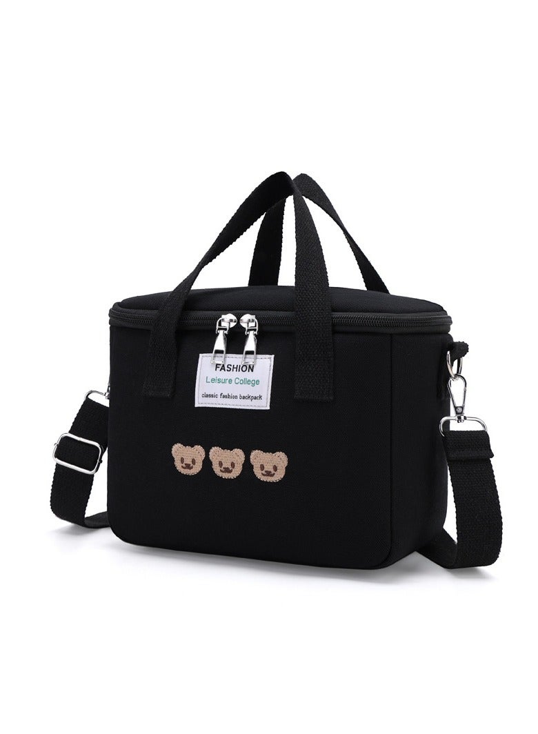 Baby Diaper Bag Backpack: Portable Insulated Embroidered Crossbody Bag with Large Capacity, Multi-Purpose Mother and Baby Bag  - Image 2