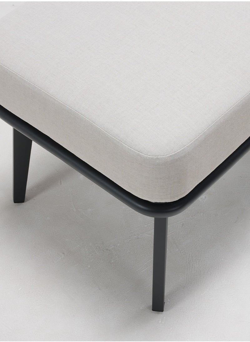 AL HUZAIFA FURNITURE Diva Outdoor Rectangular Stool  - Image 3