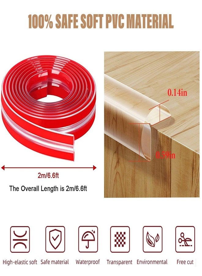 COZIESS Corner Protector Tape for Baby Table Corners Edge Protector - Baby Proofing Safety Guards to Shield Infants from Sharp Edges Reliable and Durable Child Safety Corner (1, Transparent, 3 Meter) - Image 2