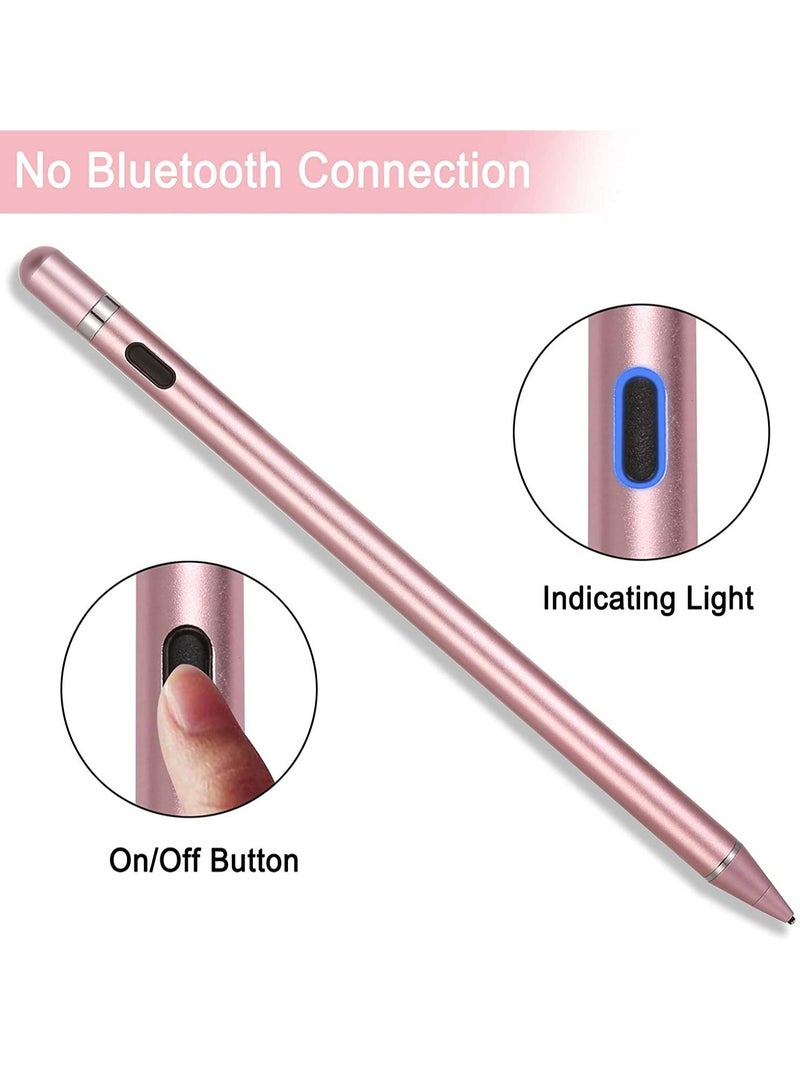 Active Stylus Pens for Touch Screens, Digital Stylish Pen Pencil Rechargeable Compatible with Most Capacitive Touch Screens - Image 3