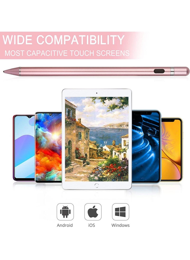 Active Stylus Pens for Touch Screens, Digital Stylish Pen Pencil Rechargeable Compatible with Most Capacitive Touch Screens - Image 5