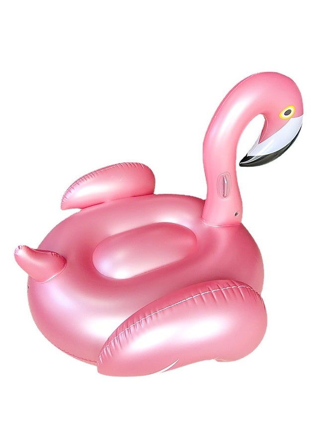 MileMelo Flamingo Pattern Swim Ring 120x120x105cm - Image 1