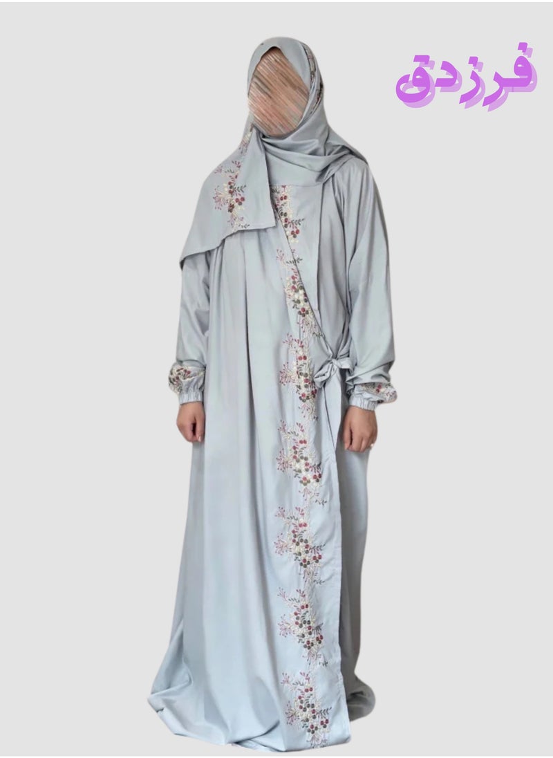 Farazdaq Wide and comfortable women's prayer sheet, excellent cold material  - Image 1