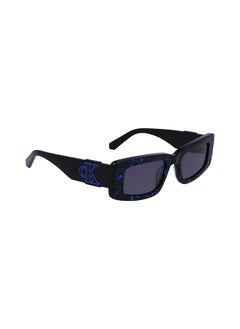 Calvin Klein Jeans Unisex Rectangular Sunglasses - CKJ23609S-233-5221 - Lens Size: 52 Mm  - Image 1