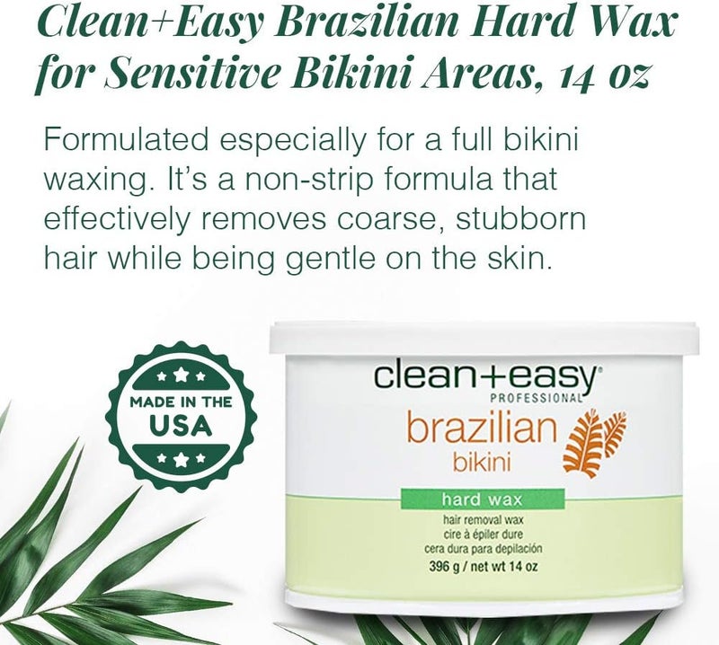 Clean + Easy Brazilian Hard Wax for Hair Removal - Image 2