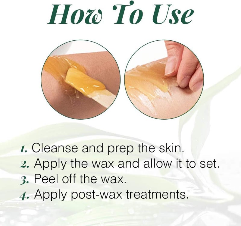 Clean + Easy Brazilian Hard Wax for Hair Removal - Image 4