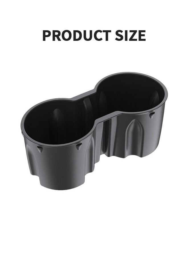 GROIC - Tesla Cup Holder Insert for Tesla Model 3 Model Y,  Center Console Cup Holder Insert FIT New Center Console Accessories Slot Slip Limit Clip Cup Holder Insert - Image 1