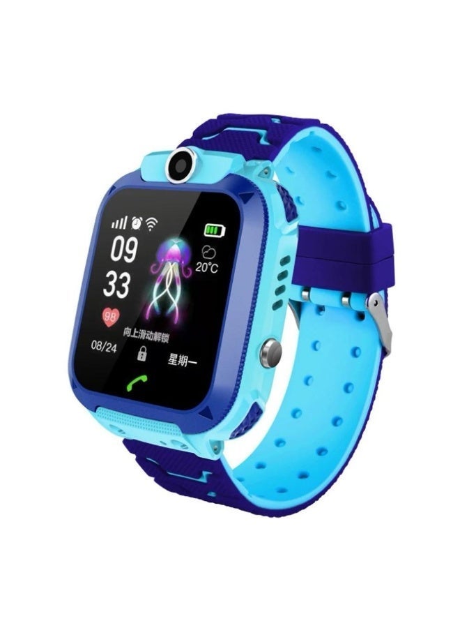 نابي ساعة نابي للأطفال من سن 3 إلى 12 عامًا، شاشة تعمل باللمس، كاميرا دردشة صوتية، عمر بطارية طويل، مقاومة للماء، أفضل هدية للأطفال، ساعة ذكية للأولاد والبنات (أزرق) - Image 1