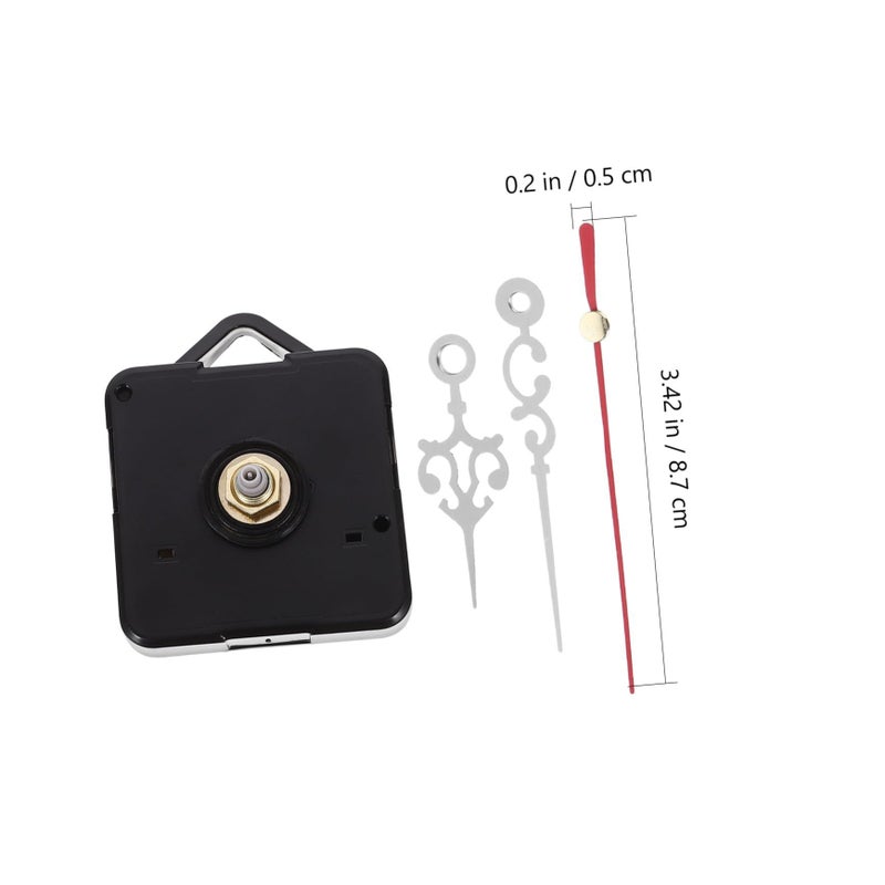 Quartz Clock Movement Kit with Hands 15cm 20cm Silent Mechanism Replacement - Image 3