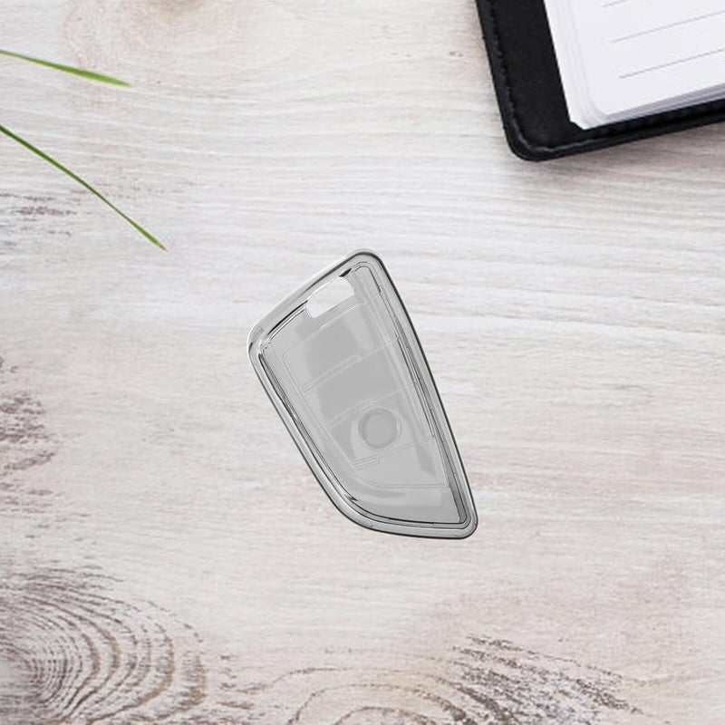 Generic Transparent TPU Key Fob Cover for Luxury Car Keys Flexible Protective Case with Precise Fit and Smooth Button Access - Image 4