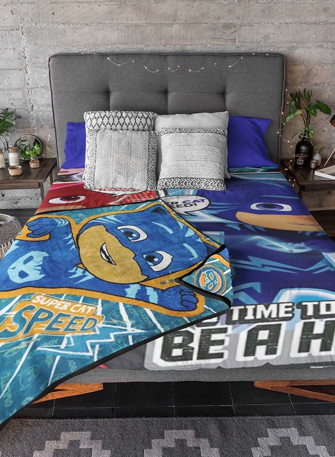 HASBRO - GAMING Habsro PJ Masks Coral Fleece All-Season, Ultra Soft, Fade Resistant Blanket for Kids  - Image 3