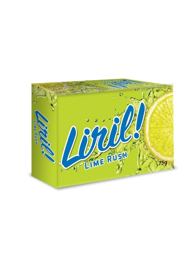 ليريل صابون الاستحمام "ليريل" (Liril) - "لايم راش" (Lime Rush)، 75 جم - Image 3