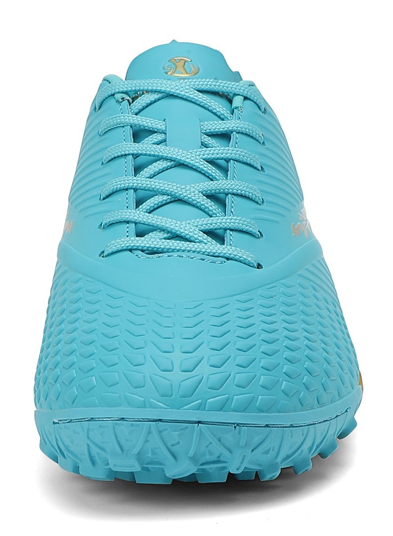 جناح السماء أحذية كرة قدم للأطفال للأولاد والبنات أحذية رياضية عشبية للاستخدام الداخلي والخارجي أحذية تدريب للشباب أحذية كرة قدم قابلة للتنفس بنعل داخلي/داخلي أحذية تدريب مضادة للانزلاق للأطفال - Image 3