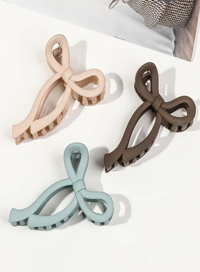 Glamezone Matte Multi Design Hair Claw Clip Clutcher Accessories Combo for Women & Girls(243) - Image 5