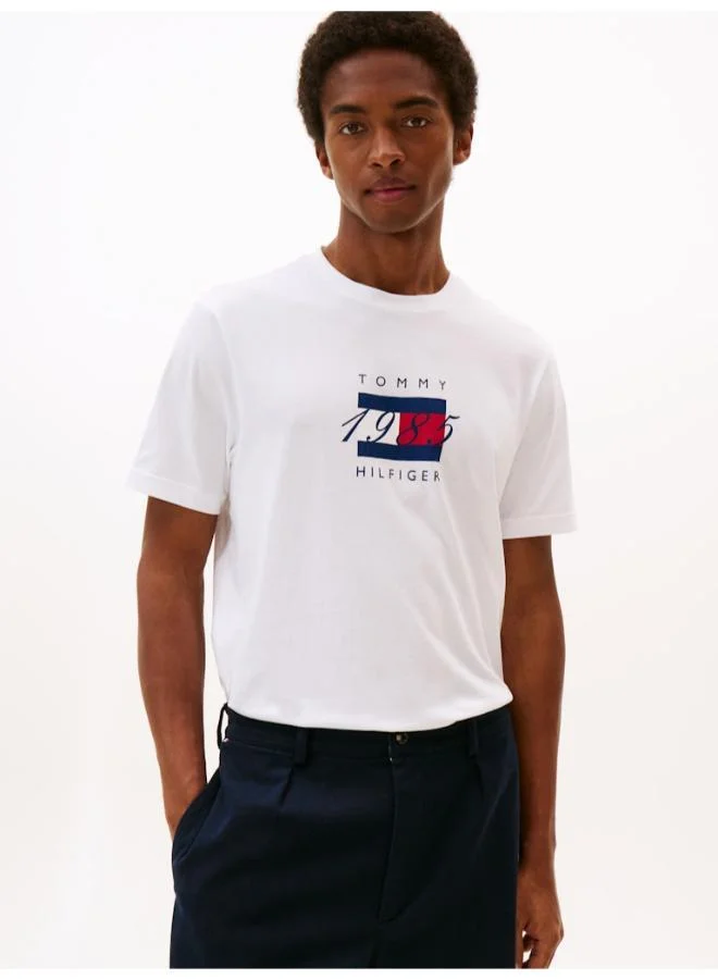 TOMMY HILFIGER Flag Graphic Jersey T-Shirt