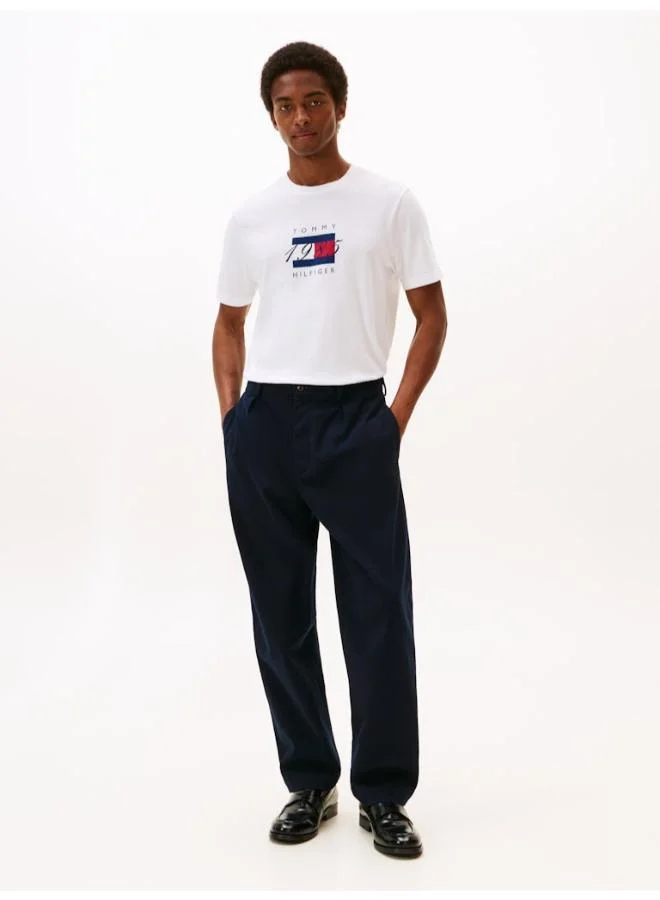تومي هيلفيغر Flag Graphic Jersey T-Shirt