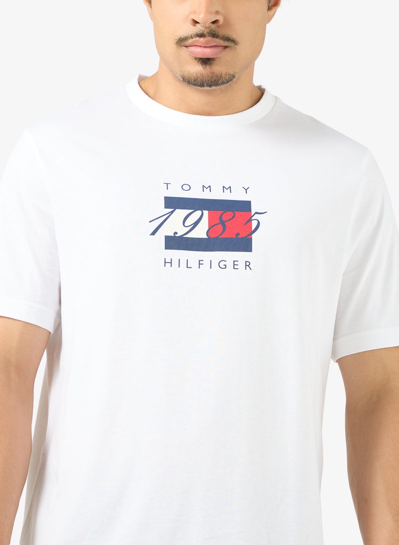 TOMMY HILFIGER Flag Graphic Jersey T-Shirt - Image 3