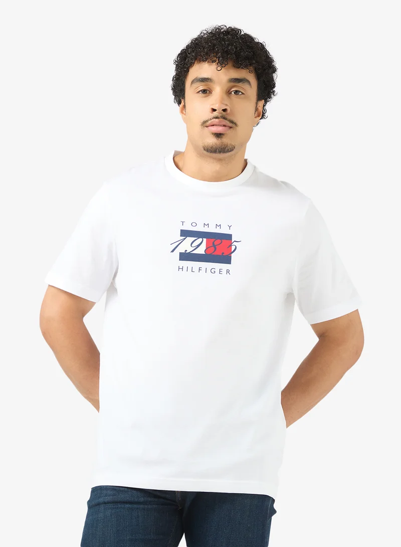 TOMMY HILFIGER Flag Graphic Jersey T-Shirt
