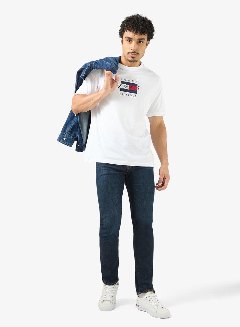 TOMMY HILFIGER Flag Graphic Jersey T-Shirt - Image 4