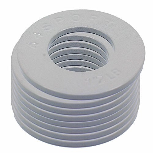 44LLC 44SPORT Olympic Fractional Plates -Set of 1/2 lb Weights (8 Plates. Total Weight: 4lbs) - Image 2
