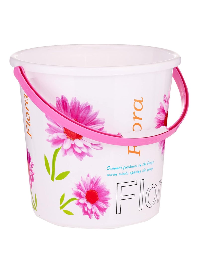 NAYASA - Boon Bucket 25L – Durable Printed Plastic Bucket in Assorted Colors - Image 1