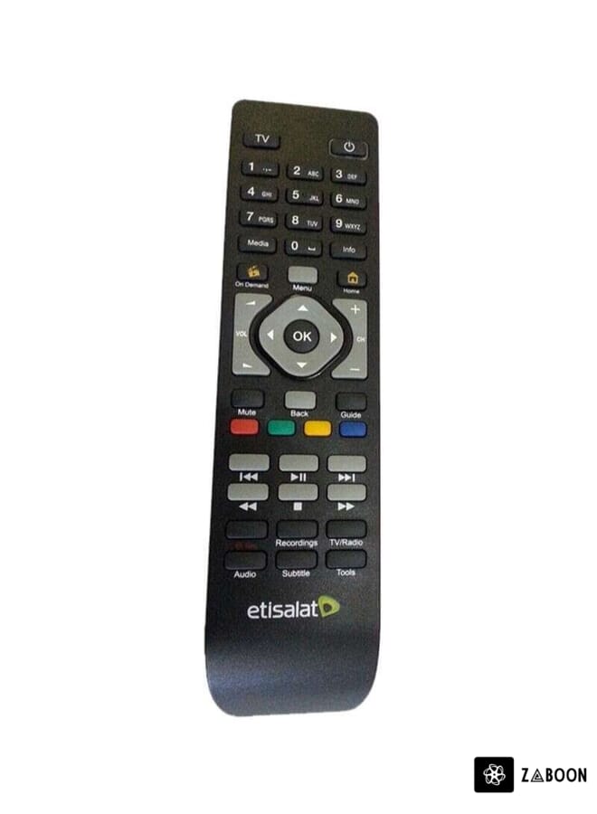 Zaboon Remote Control For Receiver Black