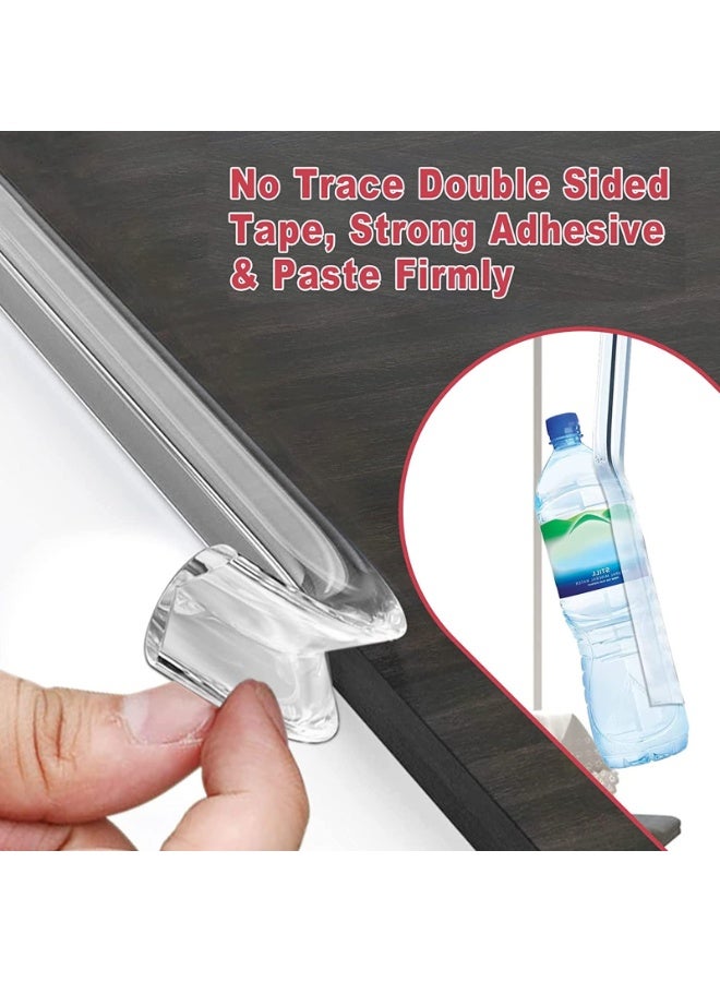 PureTuti 6M/20Ft Safety Corner Protector,Edge Protector Strip Clear,Tables Corner Guards Child Safety,Soft Silicone Bumper Strip for Sharp Corners of Cabinets Tables Drawers - Image 4