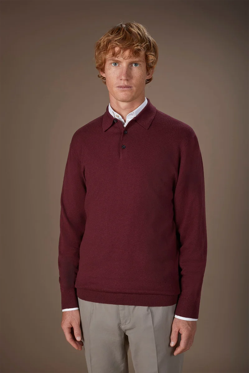 Men's polo shirt - Bordeaux