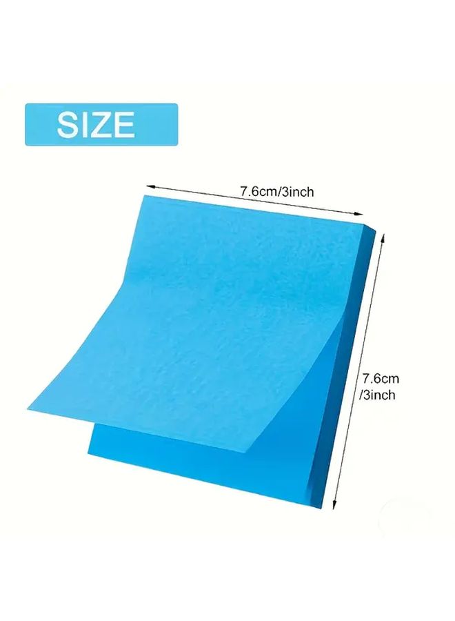Neon Fluorescent Self Adhesive Sticky Note Set 300 Sheets For School Home Office Organization - Image 2