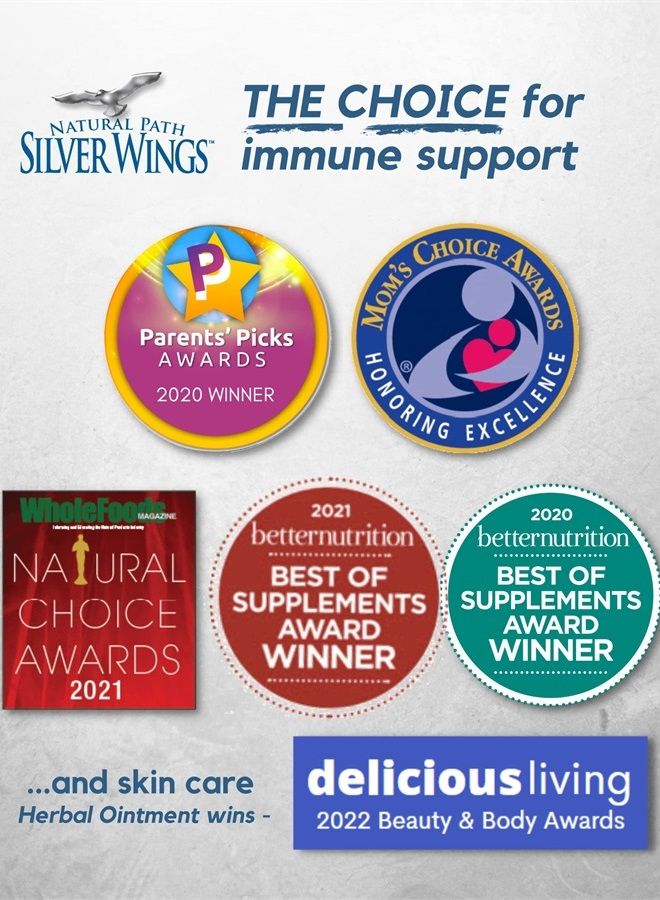 Natural Path Silver Wings مكمل معدني غذائي، فضة غروية، 500 جزء في المليون، 4 أونصات سائلة / 120 مل - Image 5