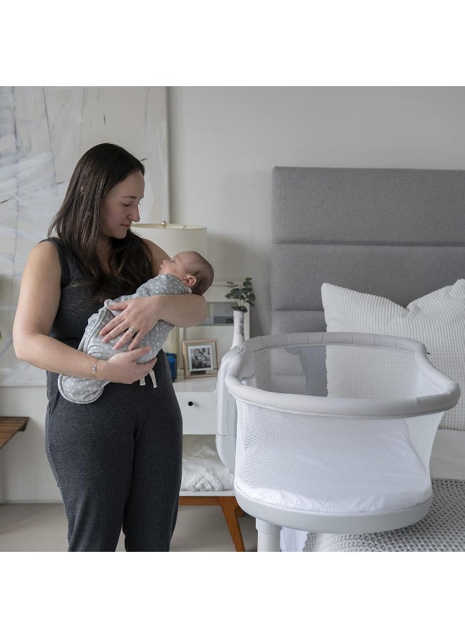 aden + anais aden + anais Essentials Easy Wrap Swaddle, Cotton Knit Baby Wrap, Newborn Wearable Swaddle Sleep Sack  - Image 3