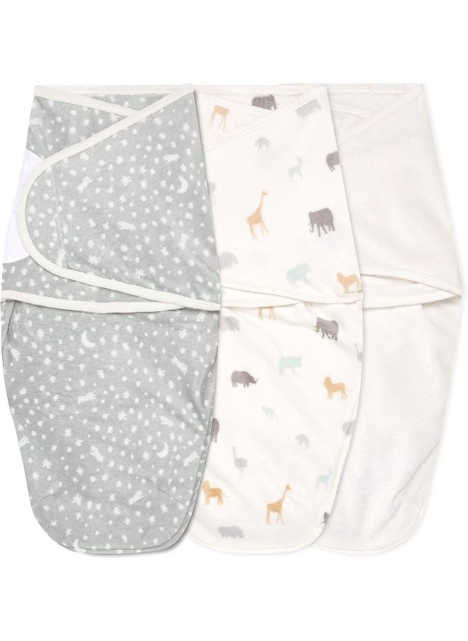 aden + anais aden + anais Essentials Easy Wrap Swaddle, Cotton Knit Baby Wrap, Newborn Wearable Swaddle Sleep Sack  - Image 1