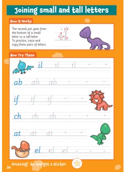 10 Minutes a Day Handwriting for Ages 5-7 (with reward stickers)  - Image 5