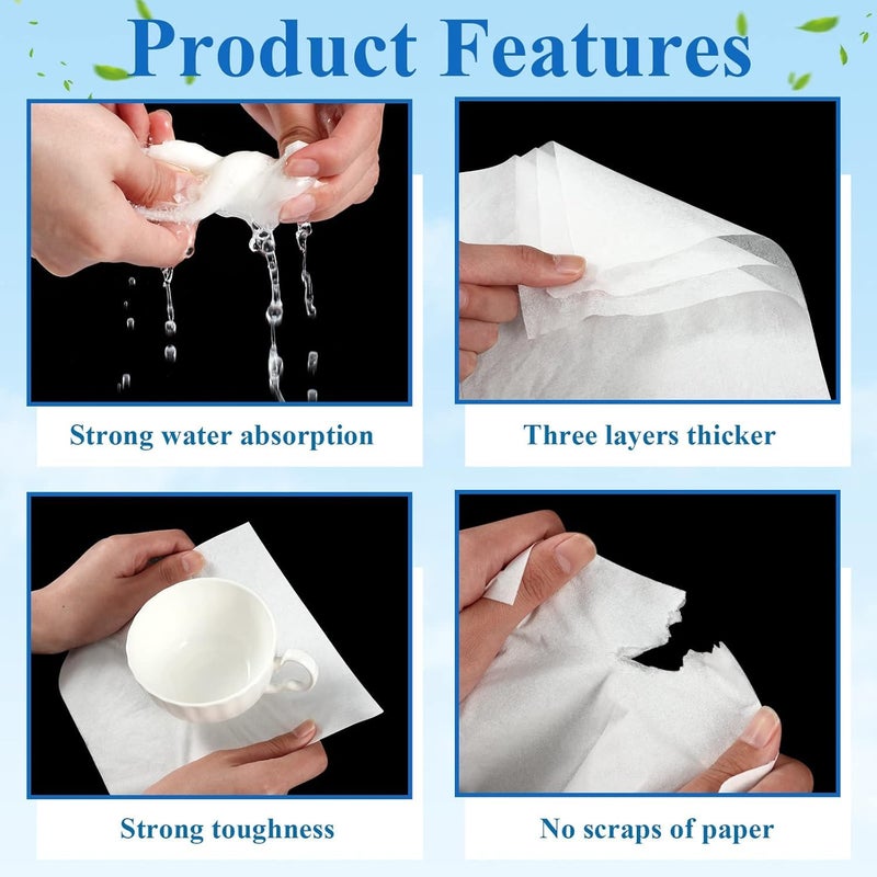 BIRDLINE Car Tissue Paper Refill for Dispenser Box | Disposable, Ultra-Soft And Smooth Facial Tissues | 2-Ply Facial Napkin Refills For Car Visor Tissue Holder | (100 Pulls). (200 TISSUE PAPER) - Image 4