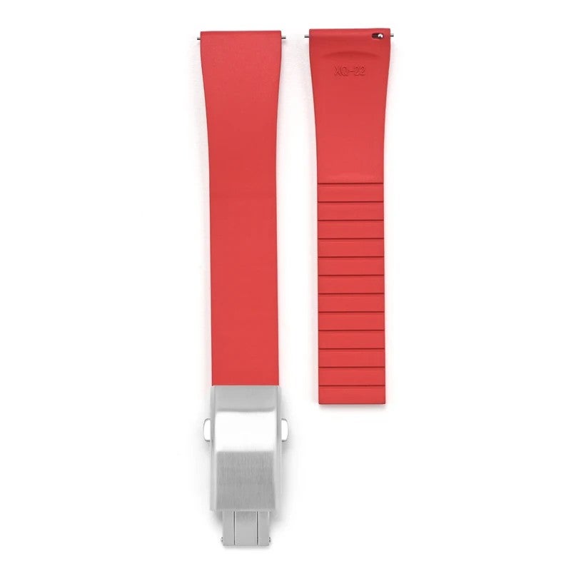 Bluejw Replacement Watch Strap for Cartier – 18mm 19mm 20mm 21mm 22mm FKM Rubber Watch Bands in Multiple Colors - Image 1