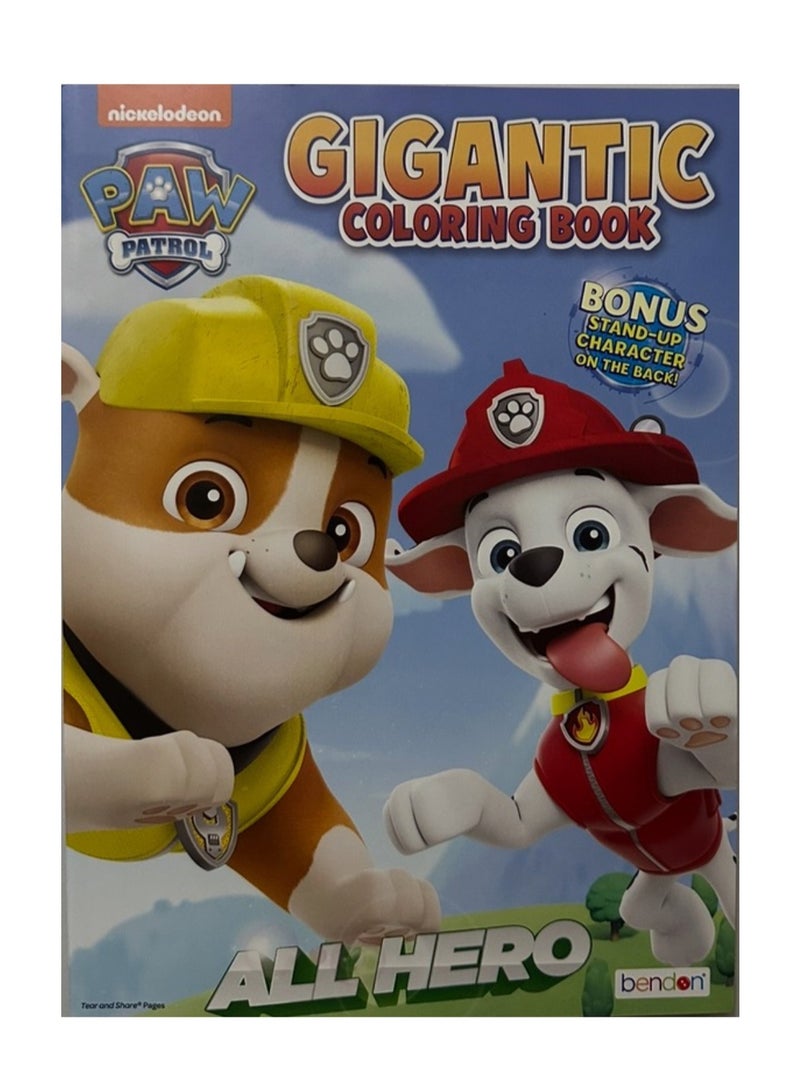 Bendon Nickelodeon Gigantic Coloring and Activity Book from Paw Patrol - Image 1