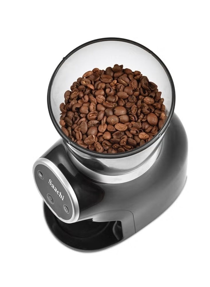 Saaachi Saachi Coffee Grinder Spices & Herbs with 31 Grind Settings, Energy Saving Mode and Anti-Splash System for Easy Cleaning NL-CG-4966 - Image 2