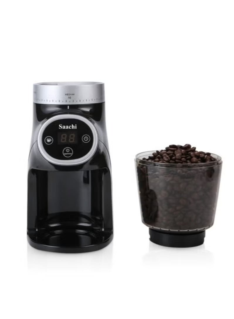 Saaachi Saachi Coffee Grinder Spices & Herbs with 31 Grind Settings, Energy Saving Mode and Anti-Splash System for Easy Cleaning NL-CG-4966 - Image 5