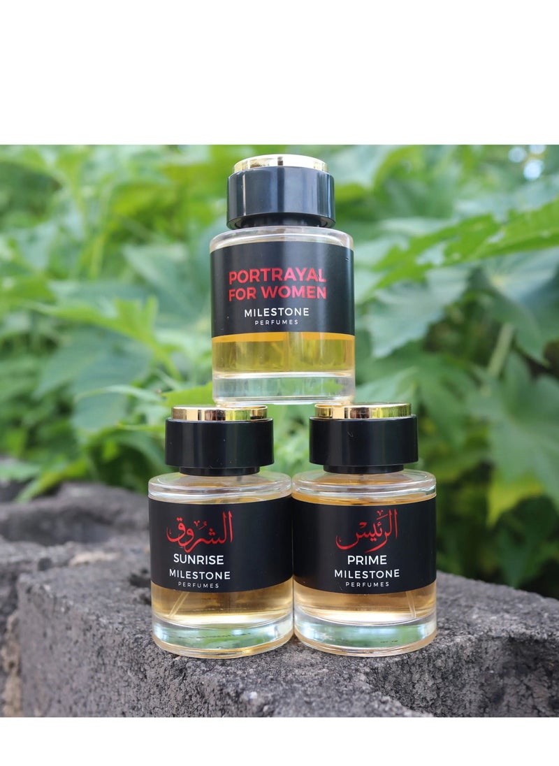 Milestone™ - SUNSET EAU DE PARFUM FOR UNISEX - 100ML( The Night BY Frederic Malle ) - Image 1
