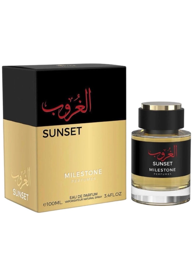Milestone™ - SUNSET EAU DE PARFUM FOR UNISEX - 100ML( The Night BY Frederic Malle ) - Image 1