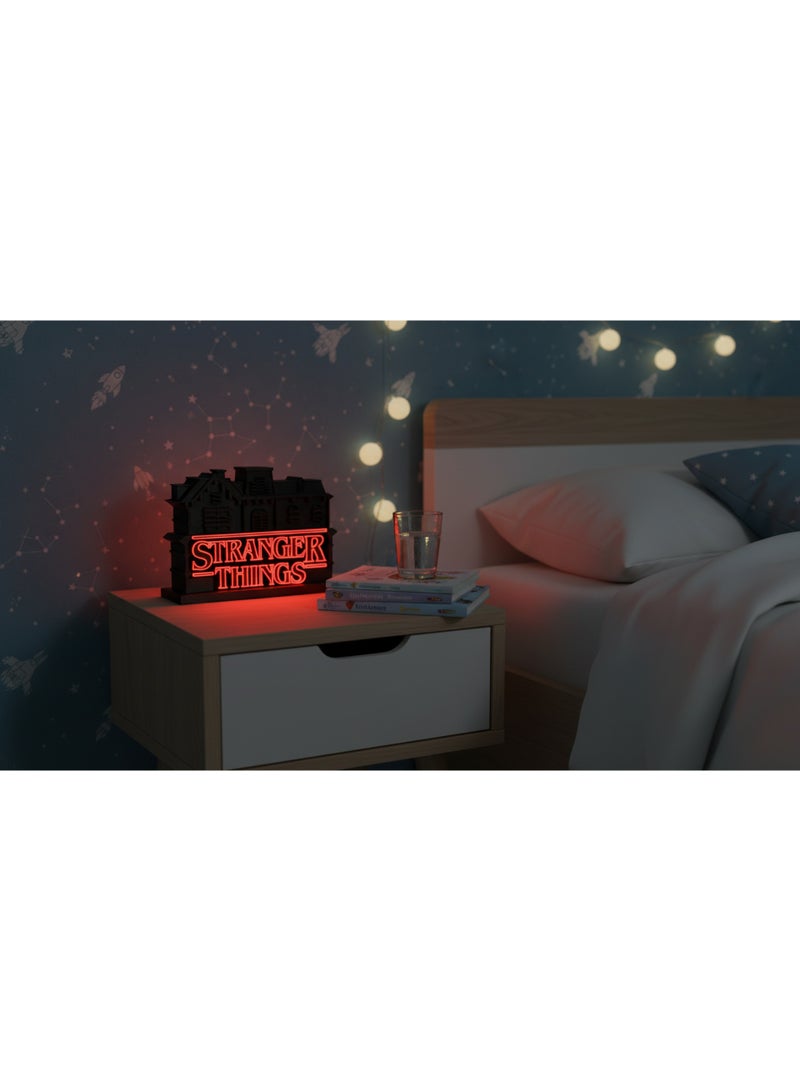 OUT OF BOX Horror House LED Night Light, Haunted House Decorative Lamp, USB Powered Ambient Lighting for Bedroom, Gaming Room, Desk and Home Decor - Image 5