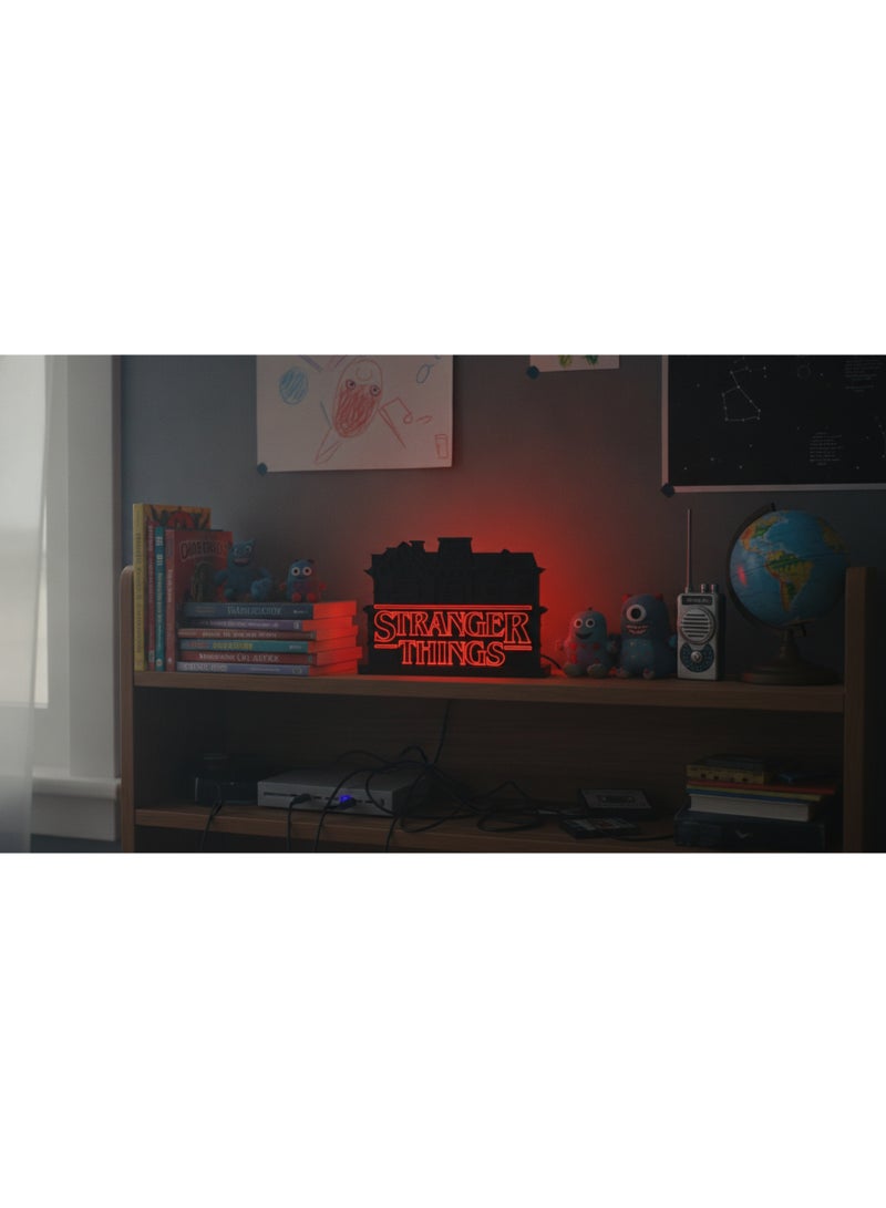 OUT OF BOX Horror House LED Night Light, Haunted House Decorative Lamp, USB Powered Ambient Lighting for Bedroom, Gaming Room, Desk and Home Decor - Image 4