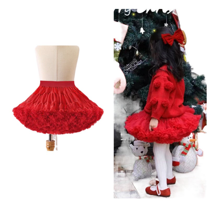 Children'S Tutu Skirt 2025 Autum New Girls' Tutu Skirt, Versatile Mesh Skirt For Small And Medium-Sized Kidsren, Little Girl'S Skirt - Image 5