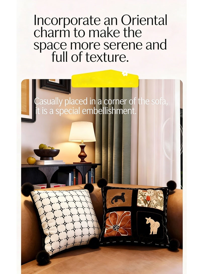 جيوان غطاء وسادة زخرفي لسرير المعيشة في غرفة المعيشة للديكور المنزلي - Image 2