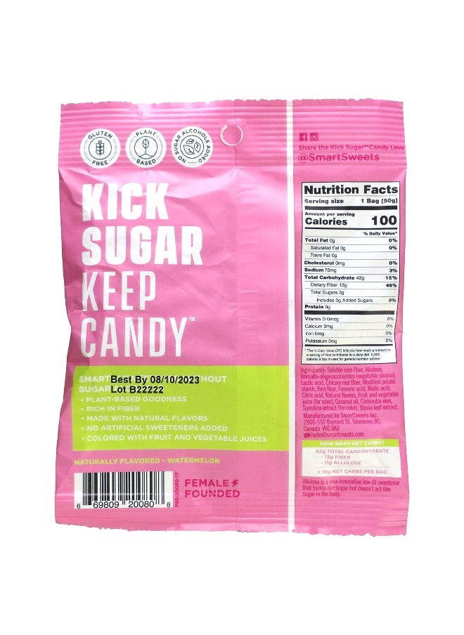 SmartSweets SmartSweets, Sourmelon Bites, Watermelon, 1.8 oz (50 g)  - Image 2