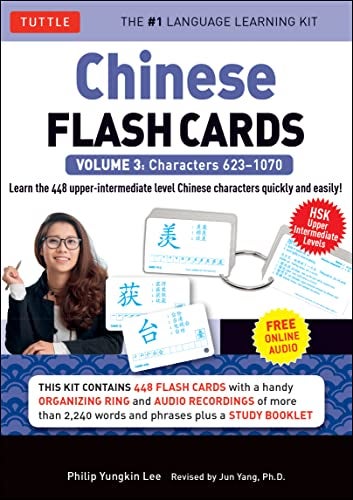Chinese Flash Cards Kit Volume 3 Hsk Upper Intermediate Level Online Audio Included Volume 3 