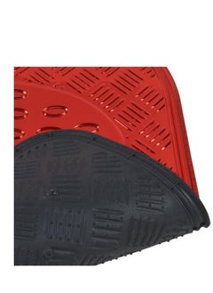 California formula-T Car Mats Metallic  Red 4 Pieces  - Image 2