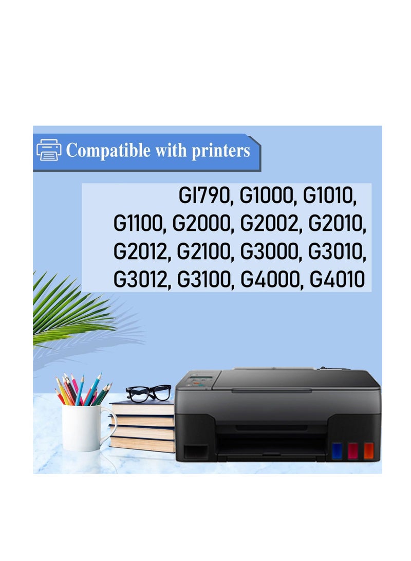 Terabyte خراطيش حبر متوافقة GI-490 PGBK لكانون (GI490PGBK) (أسود) 2PCS - Image 3