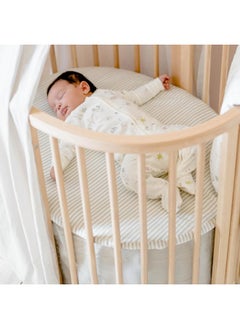 STOKKE Stokke SLEEPI Mini Bed Skirt Pehr V3 Grey  - Image 5