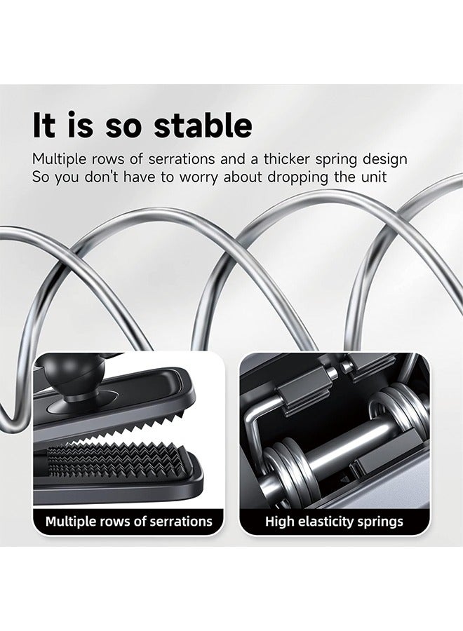 TELESIN Backpack Strap Clamp Magnetic Swivel Clip for Cam 360°Rotating Adjustable Strap Mount Quick Clip Mount Compatible with GoPro11/10/9/8  - Image 5